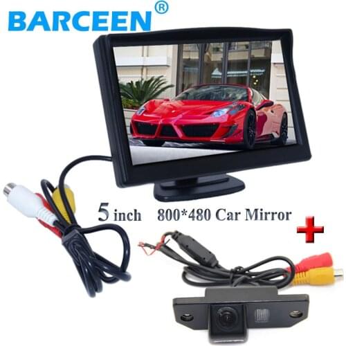 Plastic shell car reserve rear camera with wire car parking monitor use for Ford Focus Sedan | C-MAX | MONDEO