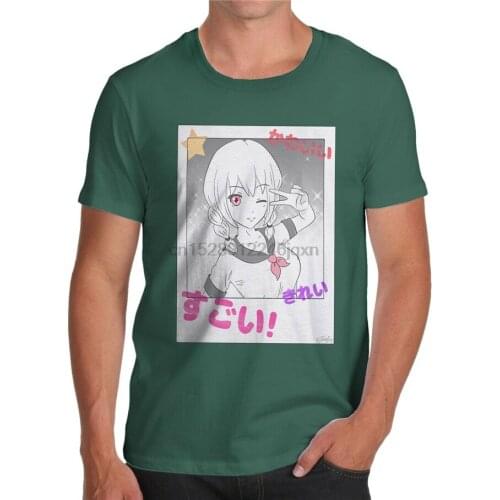Twisted Envy Anime Polaroid Selfie MenS Funny T-Shirt Hot Summer Casual Tee Shirt