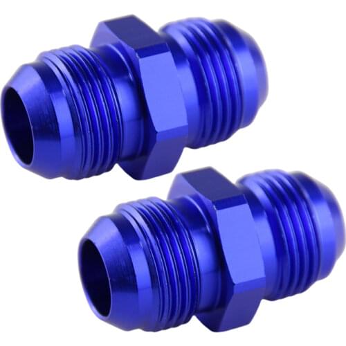 AN 12 Straight Male Flare Union Adapter Fittings Nitrous AN12 to AN12 Adaptor