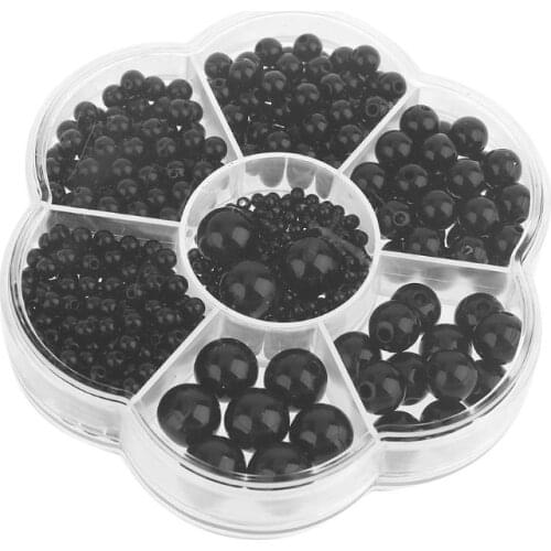 612 Pcs 3-12mm Black Plastic Crafts Safety Eyes for Teddy Bear Soft Dolls Toy Animal Doll Felting Amigurumi DIY Accessories