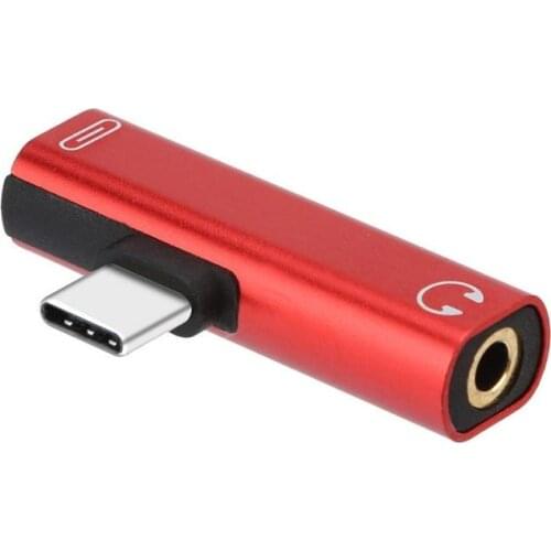 Type-C To 3.5mm Interface Earphone Adapter USB Type C Converter For Xiaomi Huawei Samsung Android Phone Type-C Extension Cord