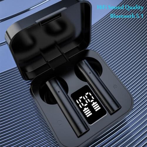 For Xiaomi Redmi Air2s TWS Wireless Bluetooth 5.1 Sport Earbuds LED Display Touch Control HiFi Stereo Headphones with Dual Mic