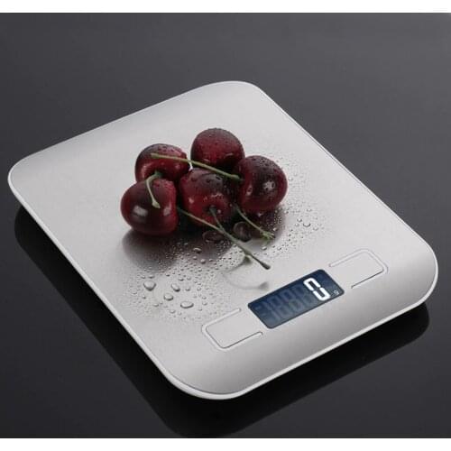Household Kitchen scale 5Kg/10kg 1g Food Diet Postal Scales balance Measuring tool Slim LCD Digital Electronic Weighing scale