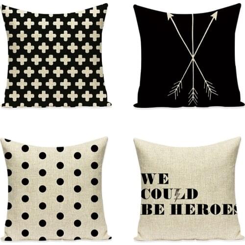 Geometric Cushion Cover Simple Decorative Pillow Cases Art Car Seat Accessories Sofa Throw Pillowcase Home Textile Decor 45x45cm