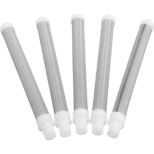 5Pcs Replacement Airless Spray Gun Filters Mesh Airless paint Sprayer Parts 60 Mesh Paint Sprayer Machine Accessories