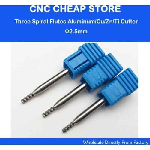5pcs 55HRC 4.0mm End Mill 4.0*2.5*6*50L 3 Flutes Aluminum Carbide End mills,Carbide CNC Milling Cutter Router Bits,lathe tool
