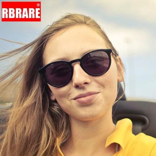 RBRARE 2021 Retro Round Sunglasses Women/Men Brand Designer Sun Glasses for Women Alloy Mirror Sunglasses Oculos De Sol