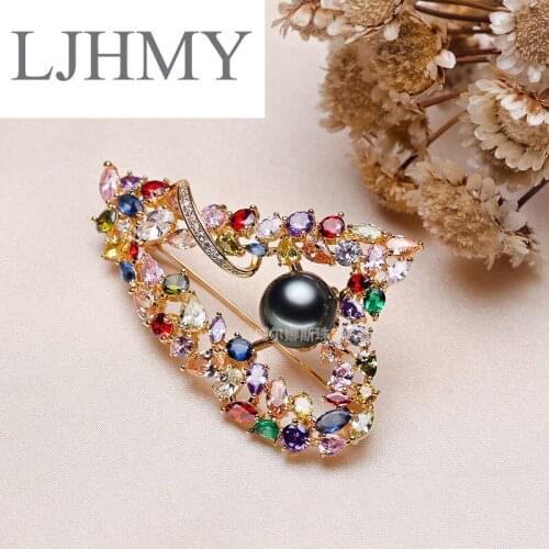 LJHMY Gold Brooches For Clothes