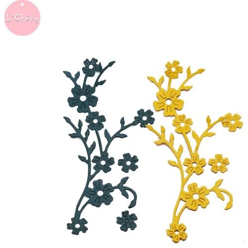 Flowers Metal Cutting Dies Scrapbooking Craft Stencil Embossing Folder Card making Molds Clear Stamps and Slimline Card Dies