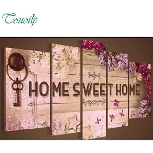 Sweet Home Photo Decor Full 5D classical Diamond drawing Diy Painting Mosaic Drill Resin Embroidery Needlework Cross Stitch Kits