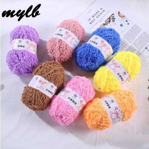 Mylb Soft Smooth High Quality Yarn for Baby Hand Knitting Colorful Wool Yarn Crochet Sweater Blanket Hat Scarf Socks DIY Needlew