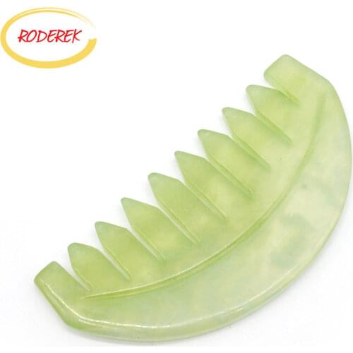 Jade Guasha Board Natural Xiuyan Jade Gua Sha Tool For Body Scraper Massage Cool Stone Chinese Health Products
