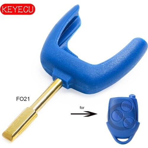 Keyecu Bule Remote Key Head for Ford Transit FO21