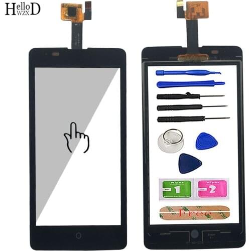 4.0'' Mobile Touch Screen Digitizer Panel For ZTE OPEN C Touch Panel Lens Sensor TouchScreen Tools 3M Glue Wipes