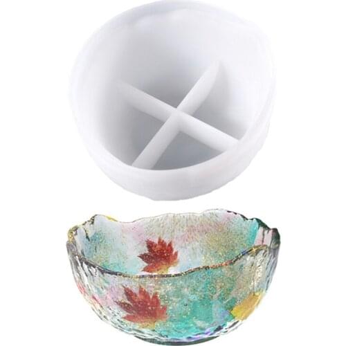 Fruit Storage Silicone Molds Irregular Shape Resin Coaster Molds Silicone Agate Coaster Molds Glossy Bowl Molds for DIY Making