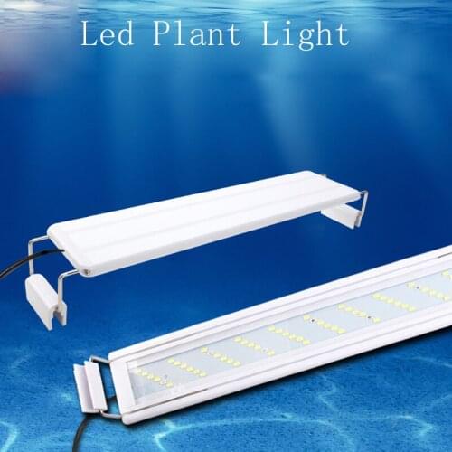 Led fish tank light clip light retractable aquarium bracket light six-row fish tank lighting water grass light led lantern