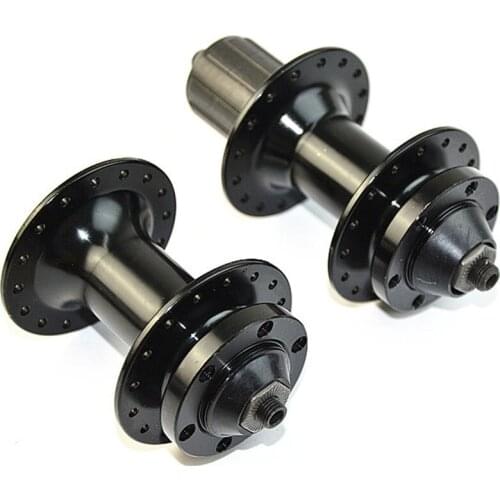 MTB Bicycle Aluminum Alloy 32 Holes Bead Hubs Disc Brake V Brake Front And Rear Bicycle Hubs 1 Pair With Quick-relase
