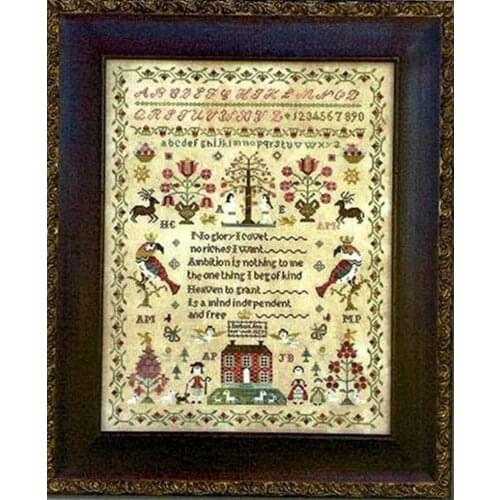 Manufacturer Embroidery Parrot Kingdom Cross Stitch Patterns for Flowers with 100% Cotton Flosses & Free Shipping for Home Decor