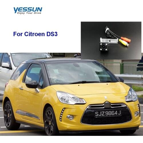 Yessun HD CCD Night Vision rear view camera For Citroen DS3 backup camera/reverse camera/license plate camera