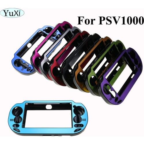 YuXi Plastic Aluminium + Crystal Hard Case Cover Skin Protective Shell for PSV PS Vita 1000 PSV1000