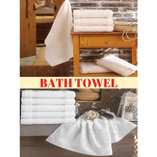 1 PCS 50x90 Cotton Towel, Hand - Face Towel, Head Towel, Bath Towel, High Water Absorption Power, Soft, Home Textile, Quick Drying, Velvet