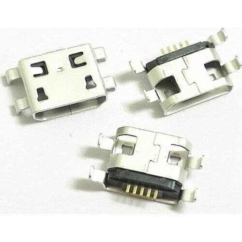 20pcs For Alcatel 5022D 5022 5020D 5020 Micro USB jack connector phone mini charging socket port power plug dock 5pin female