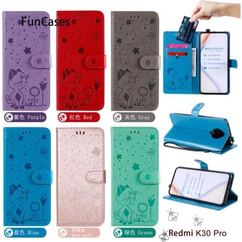 Smart Phone Covers For case Redmi K30 Newest Ajax Accessory Aksesuar Xiaomi Redmi hoesje K20 Pro PU Leather Wallet Book Cover