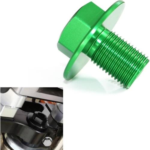 CNC Billet Aluminum Steering Stem Nut For Kawasaki NINJA250/R 2008-2017 Z250 NINJA300 2013 2014 2015 2016 2017