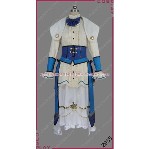 Fire Emblem Echoes: Shadows of Valentia Witch Rinea Linnea Dress Outfit Cosplay Costume S002