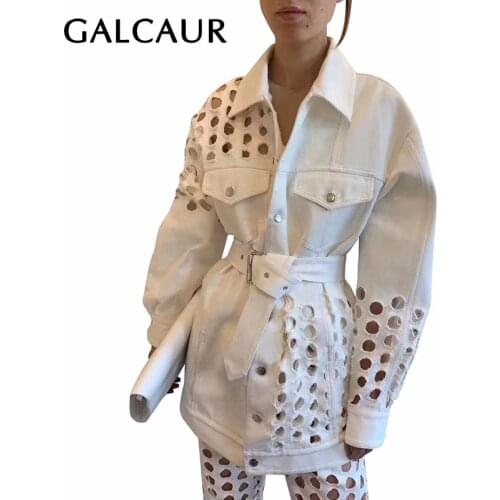 Женские модные куртки GALCAUR China At AliExpress
