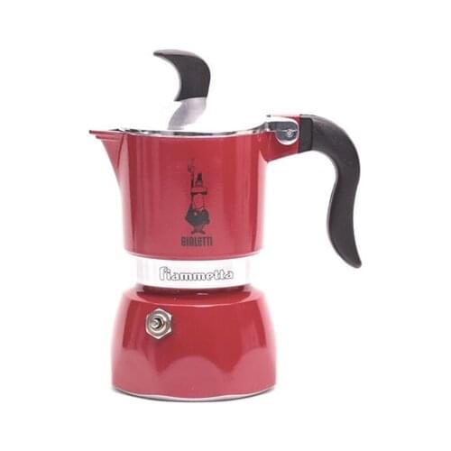 BIALETTI Fiammetta Moka Pot Coffee Maker, Original Italian Espresso Maker 1-3 Cup Kitchen Drip Stove Gas Brew