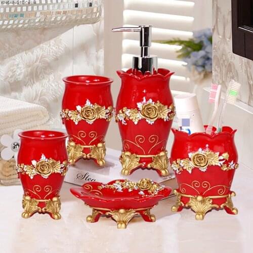 Household items, bathroom accessories, high quality resin, bathroom products, lotion bottle, toothbrush holder, soap dish