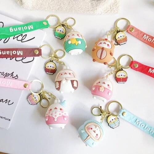 Rogue Doll Keychain Creative Cute Bunny Key Pendant Net Red Bag Cartoon Doll Accessories