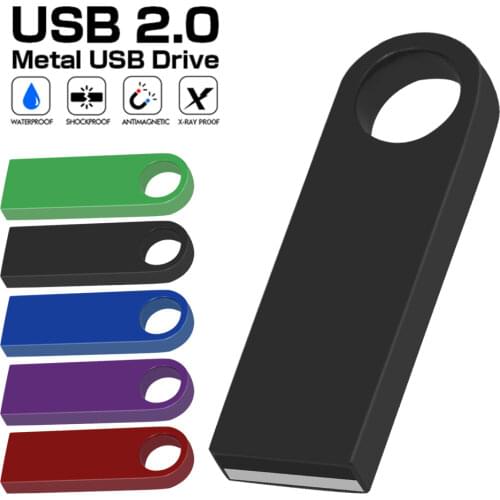 Custome logo(10pcs Free Logo) high speed USB 2.0 Drive 4GB 8GB 16GB 32GB 64GB 128GB metal Pen Drives Photography Memory Stick
