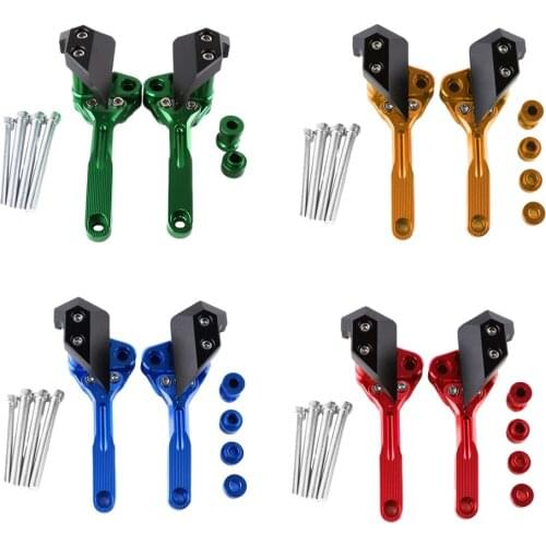 Motorcycle CNC Frame Slider Crash Pad Falling Protectors for Kawasaki Z1000 Durable 4 Colors