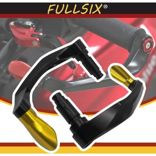 Motorcycle CNC Handlebar Grips Guard For YZF-R1 YZF-R6 YZF-R25 Brake Clutch Levers Guard Protector Hand Guard Grips Bar Ends