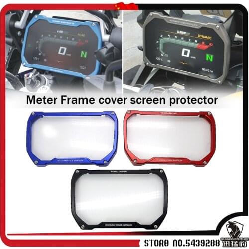 Motorcycle Red/Black/Blue Meter Frame cover screen protector For BMW R1200GS R1250GS R1250GSA F850GS F750GS F900 F900R