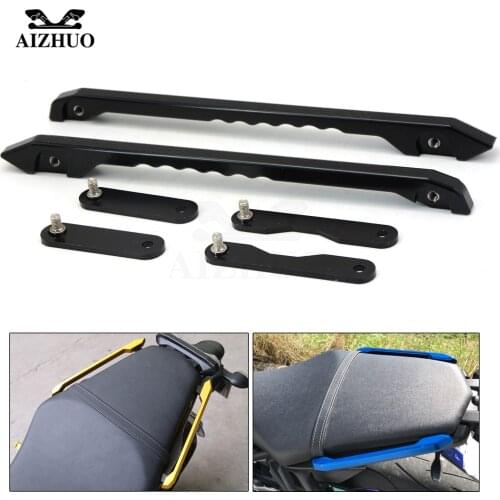Motorcycle Accessories CNC Rear Grab Bars Rear Seat Passenger Grab Rail Handle For YAMAHA MT09 MT-09 FZ09 MT 09 2014 2015 2016