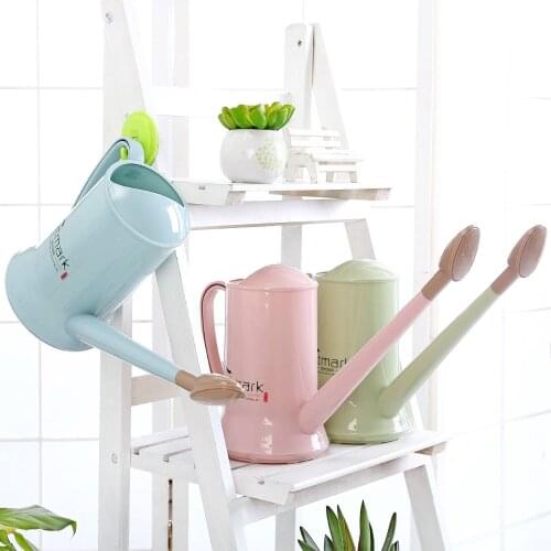 OTHERHOUSE Plastic Watering Can Pot Long Mouth Home Garden Flowers Plants Watering Tool Gardening Water Bottle Easy To Use