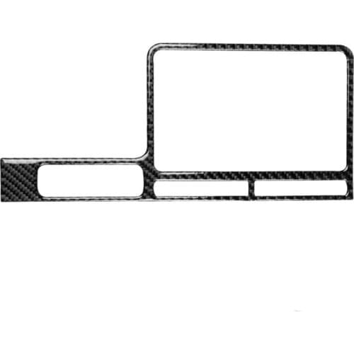 Fit for Nissan GTR R35 2008-2016 Left and Right Driving Carbon Fiber Central Control Navigation Frame Display Modification