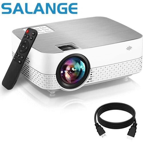 Salange Q5 Mini projector 4500 Lumens Support Full HD 1080P LED Proyector Big Screen Portable Home Theater Smart Video Beamer