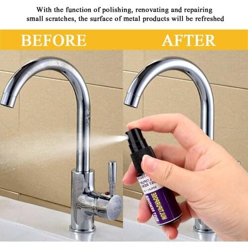 30ML Car Rust Remover Metal Surface Chrome Paint Anti-rust Lubricant Derusting Spray Car Rust Inhibitor Maintenance Cleaning