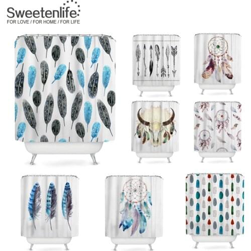 Sweetenlife Bath Curtain Bars