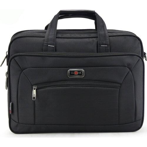 15 inches Brand Waterproof Nylon Laptop Briefcase Men Bag Travel Suitcase Business Laptop Mens Briefcase Bolsa Masculina