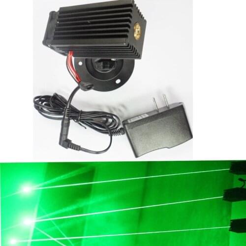 3V 532nm Point Green Laser Module Long Bright Laser Tube Level Fine Beam Wine Frame 100mW