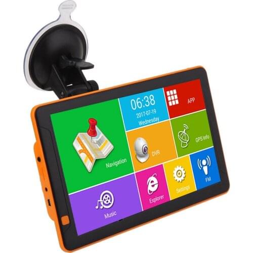 9 inch Truck GPS DVR Navigator 1G 16G loaded newest Europe map