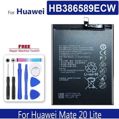 Mobile Phone Battery HB386589ECW For Huawei Mate 20 Lite / Mate20 Lite +Tracking Number