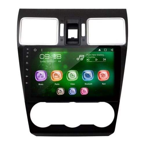 Allways 9" IPS Screen Android 9.0 Octa-core Ram 2GB Rom 32GB Car Multimedia for Subaru Forester 2015- with 2.5D Touch Screen