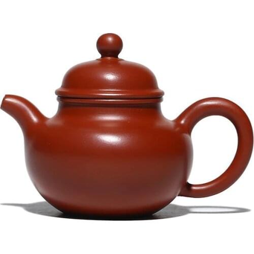 Authentic Yixing, Purple Clay Teapot, Zisha, Handmade, Tea Set, Tea Drinking, Huanglongshan Mud, Dahongpao Small Duoqiu Teapot