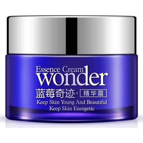 BIOAQUA Face Cream Blueberry Essence Whitening Moisturizing Day Cream Deep Hydrating Anti Wrinkle Anti-Aging Skin Care Cream